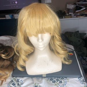 Blonde Wavy Wig